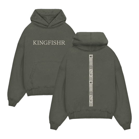 Lino Spine Hoodie Hood